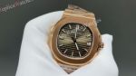 Patek Philippe Nautilus 324  Automatic Movement Gold Steel Strap Brown 40*8.3mm Watch